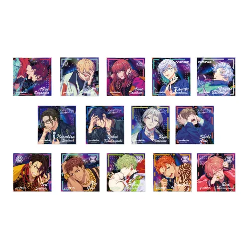 Aiman Paradox Live Лазерный Цвет Бумага TRAP Edition 14 Штук Набор Мерч по IP