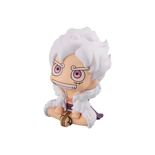 MegaHouse One Piece Characters LOOKUP Луффи 5-я настройка фигурки в стиле Chibi Nika