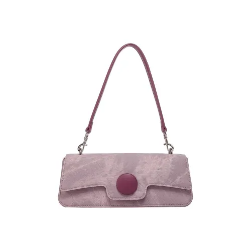 Jacoponnus Сумка через плечо из синтетической кожи маленькая сумка через плечо женская сиреневый и темно-розовый
