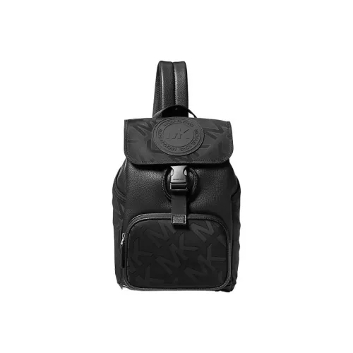 MICHAEL KORS KENT Нейлоновая Сумка через плечо с искусственной кожей поясная сумка плечевая сумка черная мужская