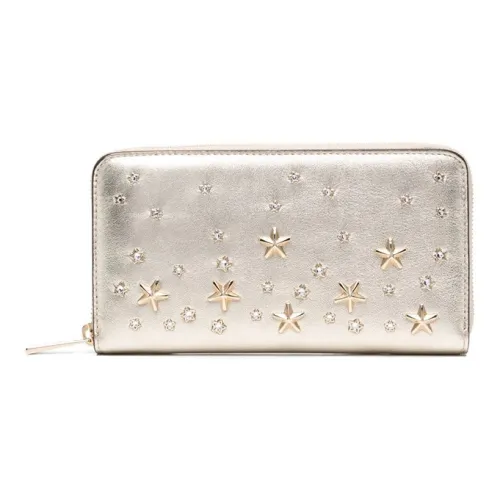 Jimmy Choo Телячья кожа Кошелек Женские Металлик