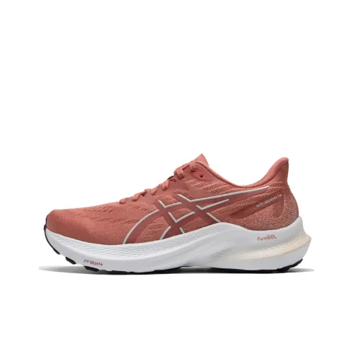 Asics GT 2000 12 Low Топ Беговые кроссовки Женские Ржаво-красный