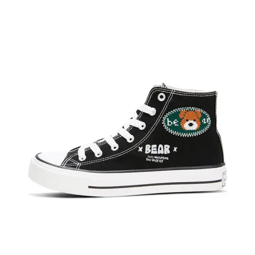 KARLIE KELLER Low-Top Canvas Shoes Black Women's