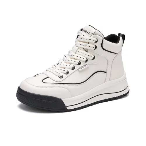 BAIJIHONG Противоскользящий Износостойкий Легкий Увеличивающий высоту Высокий Топ Повседневная Обувь 4,5 см Женская