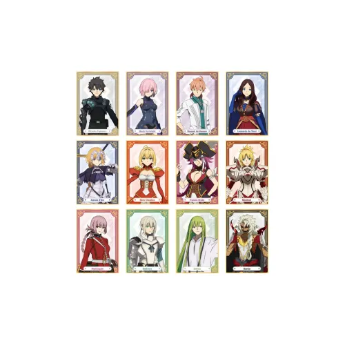 Aiman Таффета Fate Grand Order FINAL Singularities Храм Соломона Of Time Аниме Artboard Принт 1 коробка 12 шт. Мерч по IP