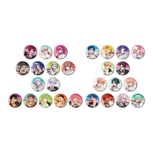 Aiman Paradox Live Dope Show Collection Double Flash Badge Set OF 27 Items of IP Merchandise