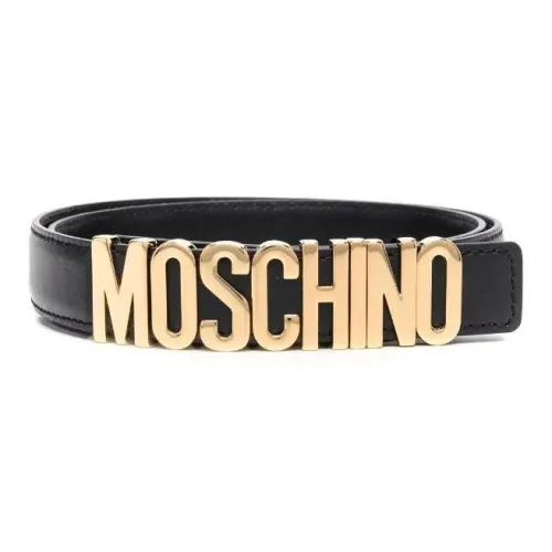 MOSCHINO Кожаные ремни для женщин