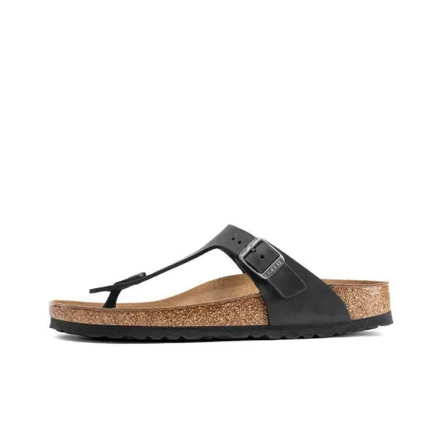 Birkenstock Шлепанцы Унисекс Черные Narrow Fit