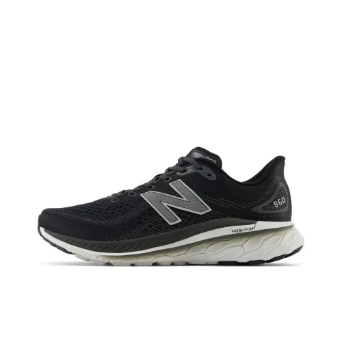 New Balance NB Свежий Пена Устойчивый к истиранию Дышащий Низкий Топ Кроссовки для бега на длинные дистанции Мужские Японская версия Черный
