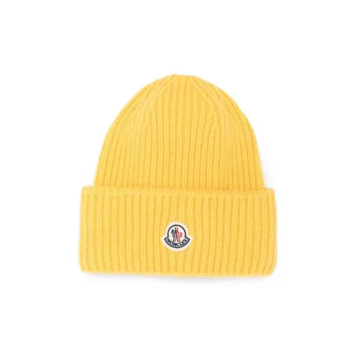 Moncler Кашемир Шапки-бини Мужской Желтый