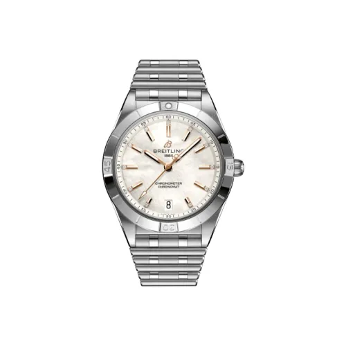 Breitling Автоматический Механический Movement Женские Mechanical Chronograph Collection Часы 36 мм Белые