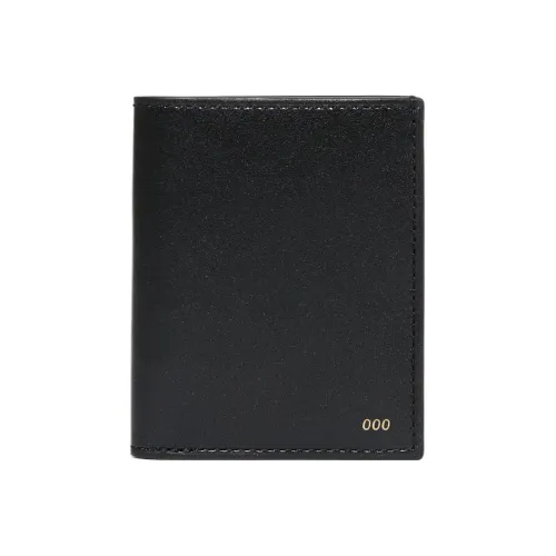 RSVP Paris Smooth Calfskin Wallet Unisex Black