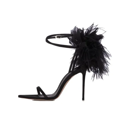 Le Silla One Ремешок Сандалии 11 см Женские Черные