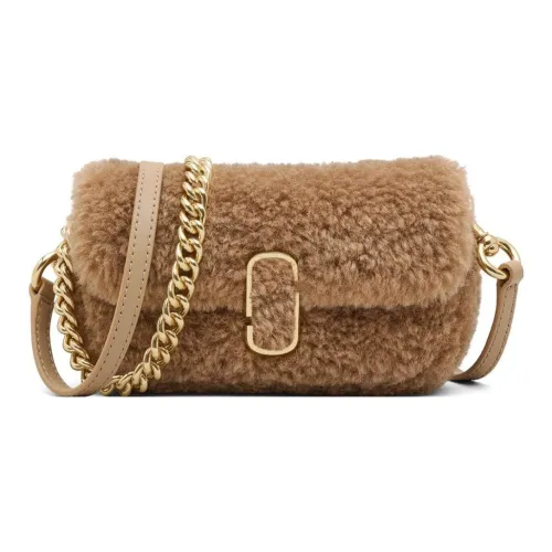 MARC JACOBS Полиэстер Телячья кожа Сумка через плечо Сумка на плечо Женская Верблюжий коричневый