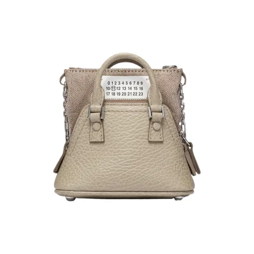 Maison Margiela 5AC Телесная кожа с текстурой переносная сумка через плечо сумка на плечо стандартная женская светлый умбра