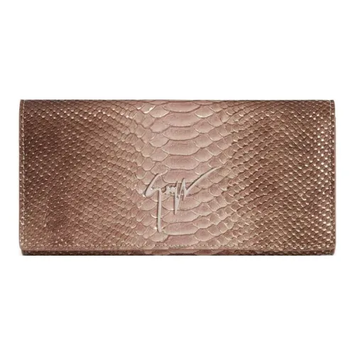 Giuseppe Zanotti GZ Leather Wallet Men's Umber Gold Джузеппе Занотти GZ Кожа Кошелек Мужской Умбра Золото