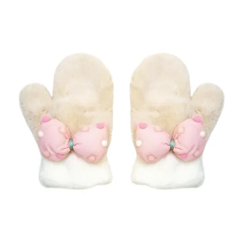 VERENA REINE Полиэфирный трикотаж Перчатки Женские