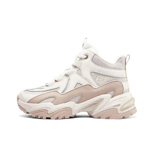 Skechers Stamina Амортизация Износостойкий MID Топ Беговые кроссовки Женские Светло-розовый