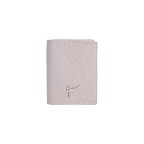 Giuseppe Zanotti GZ Leather Wallet Men's Beige
