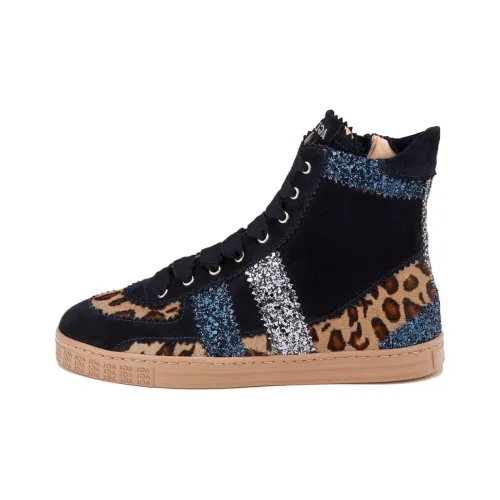 AGL High Топ Скейтборд Кроссовки Женские Midnight