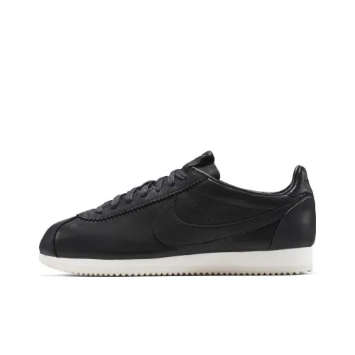 Nike Cortez Аbrasion Resistant Низкие Беговые кроссовки Унисекс Черные