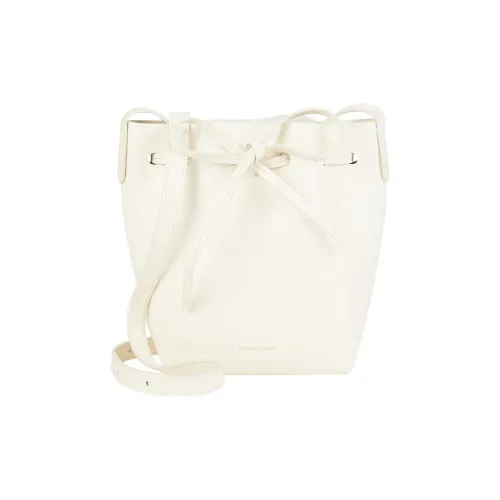 MANSUR GAVRIEL Кожа Одно плечо Через плечо Сумка-ведро Мини Женские Айвори