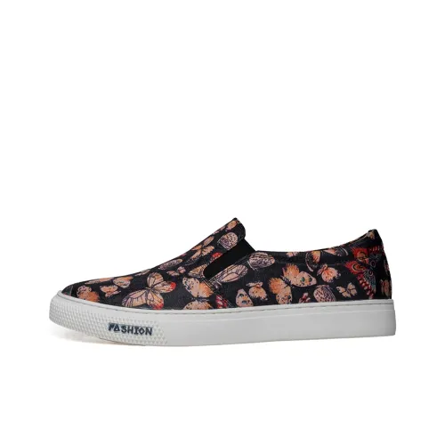 YEDANI Canvas Shoes Low Top Multicolor Men's