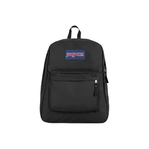 JanSport Полиэстер Рюкзак Стандартный Унисекс Черный