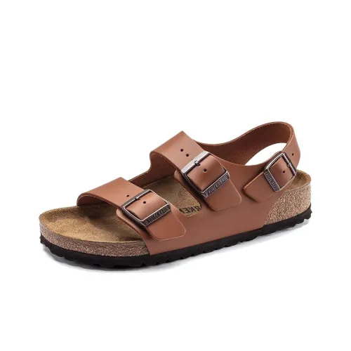 Birkenstock Milano One Ремешок Сандалии Унисекс Коричневый Стандартный