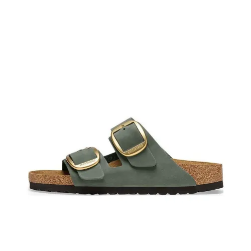 Birkenstock Слипоны Женские Зеленые