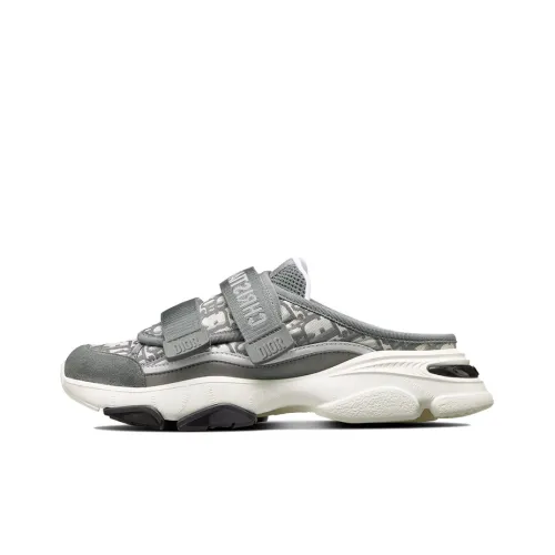 DIOR D Прогулка Домашние тапочки Женские Светло-серый