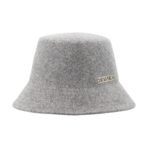 Borsalino Шерсть Шапки и Кепки Мужские Серые