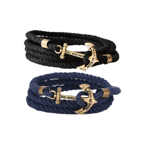 Kiel James Patrick Хлопок, лен, смесь, браслеты, унисекс