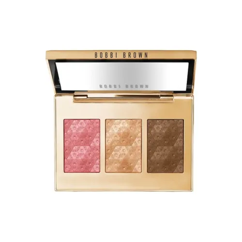 BOBBI BROWN Gilded Ball Collection 2023 Рождество Трехцветный Хайлайтер Румяна Корректирующий Тон Кожи