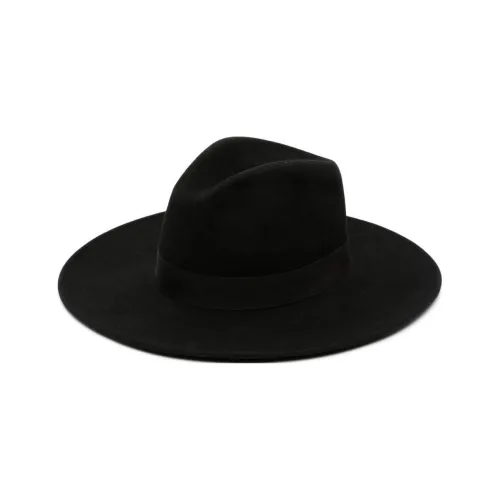 Borsalino Шерсть Цилиндры Женские Черный