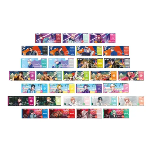 Aiman Paradox Live Лазерный Ticket Набор OF 29 Пк Мерч по IP