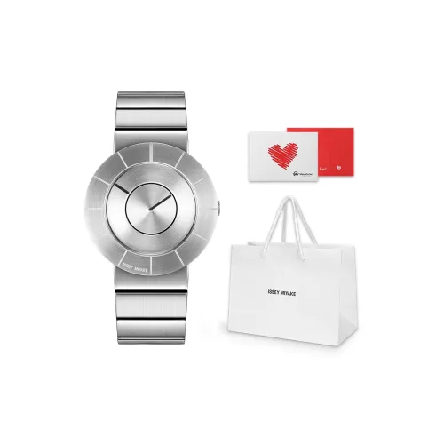ISSEY MIYAKE Кварцевый механизм нержавеющая сталь ремешок унисекс серебристый циферблат