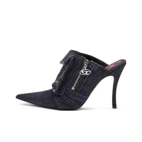 DIESEL Домашние тапочки Женские Черные