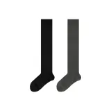 Над колено (настроение черный + ледниковый серый)