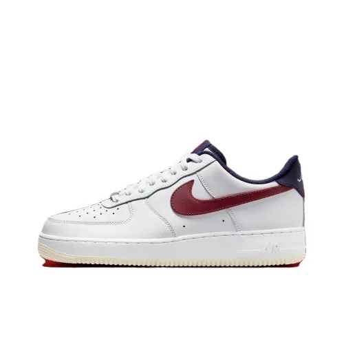 Nike Air Force 1 Low Топ Скейтборд Кроссовки Мужские Белый Фиолетовый