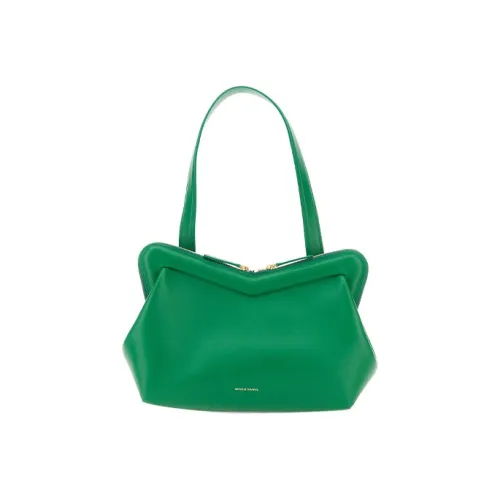 MANSUR GAVRIEL Телячья кожа Сумка через плечо Женская Зеленая