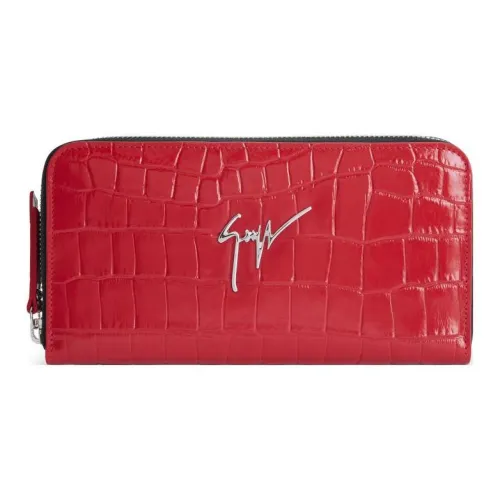Giuseppe Zanotti GZ Кожа Кошелек Женские Алый