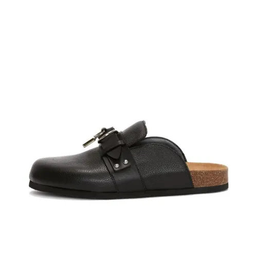 JW Anderson Домашние тапочки Мужские Черные