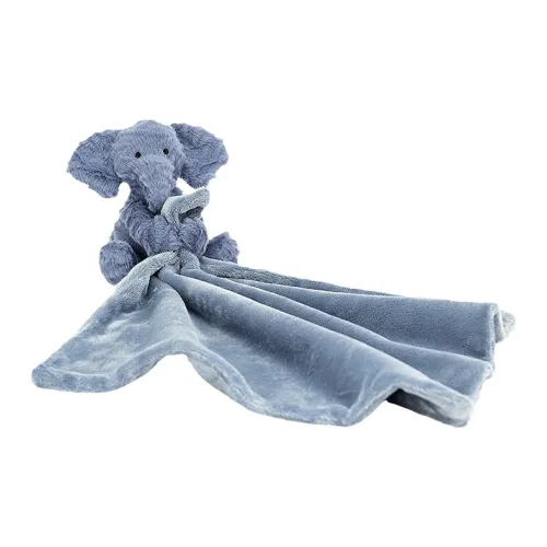 JELLYCAT Jungle Animal Collection Fuddlewuddle Слон Успокаивающий Шарф Куклы Плюшевая Кукла 34 см Высота Полотенце 34 см Длина (Размер в длину)