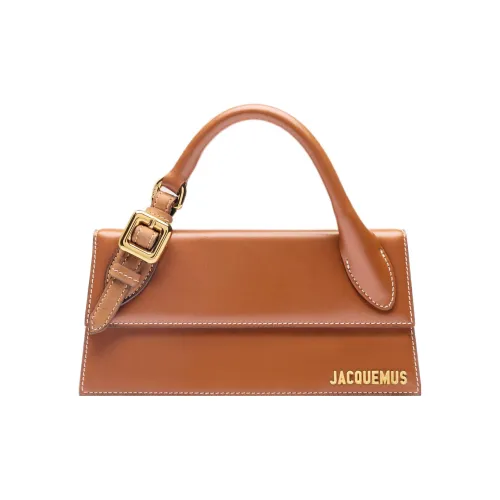 Jacquemus Le Chiquito Коровья кожа Сумка через плечо Сумка Женская Светлый Умбра