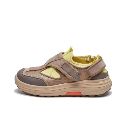 Suicoke Casual Низкий Топ Коричневый Желтый Мужской