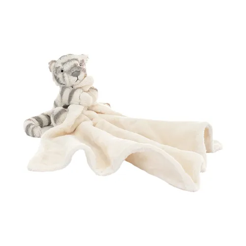 JELLYCAT Shy Collection SNOW TIGER Comfort Одеяло Куклы Плюшевая кукла 34 см Высота