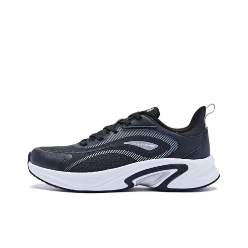 QIAODAN Rain Wing 3,0 Амортизация Легкий Низкий Топ Беговые кроссовки Женские Черный