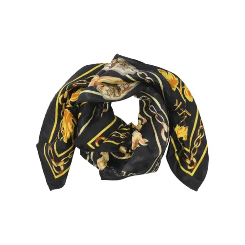 VERSACE Шелковые шарфы для женщин