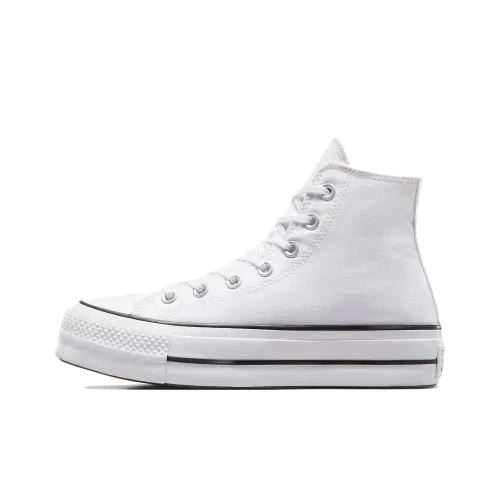 Converse Chuck Taylor All Star Lift Устойчивые к истиранию высокие кеды унисекс белые
